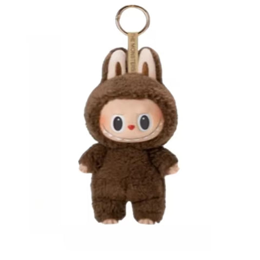 Labubu Doll Box Cute Vinyl Toy – Keychain Toy with Plush Clothes